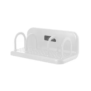 

Sink Suction Cup Sponge Holder Storage Organizer Drain Rack Kitchen Accessory 40JA