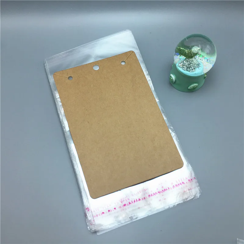 20 cards 20 Opp bags 20 шт 15*10 см Модный женский набор ювелирных изделий картонные витринные подставки бумажная коробочка для кулона карты различные стильные ожерелья карты - Цвет: 20 cards 20 Opp bags