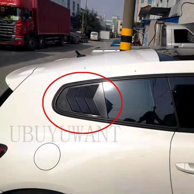 2 шт ABS двери окна жалюзи Рамка подоконник формовочная Накладка для Volkswagen Scirocco 2009