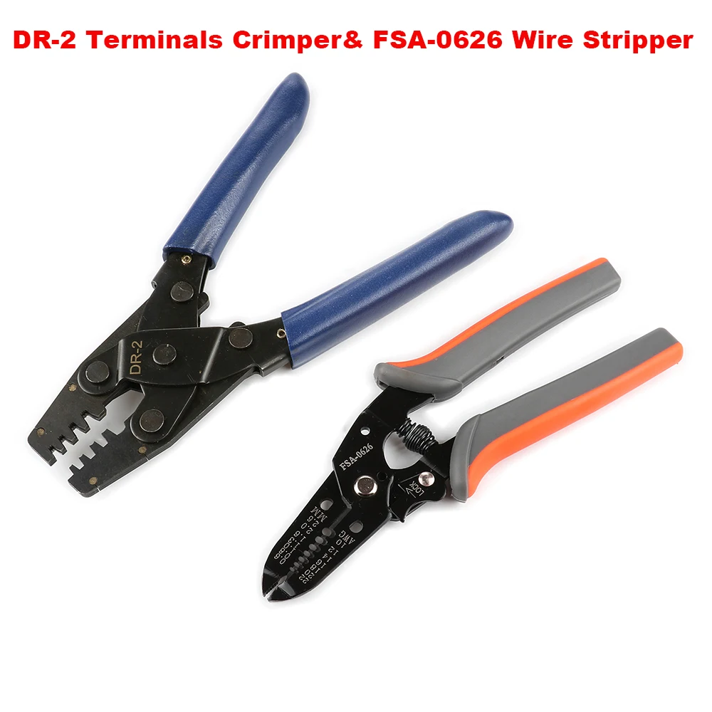 Инструмент для обжима DR 1/2 щипцы Molex Style DELPHI AMP TYCO Terminals с открытым цилиндром 24 14 AWG (1