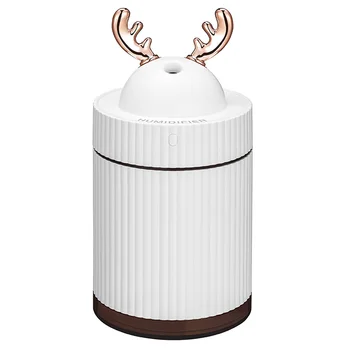 

Mini Usb Aromatherapy Essential Oil Aromatherapy Burner Multi-Function Antler Ultrasonic Air Humidifier Nano Spray DecorationLe