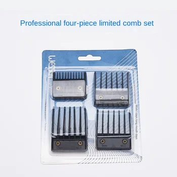 

Hair clipper limit comb 4PCS niversal Hair Clipper Limit Comb Guide Attachment Size Barber Replacement Hair Trimmer Parts 3mm