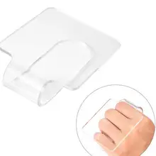 

Small Mixing Palette Anti-Slip Mini Eyeshadow Cream Mixing Pigment DIY Plates Finger Palette Acrylic Palette