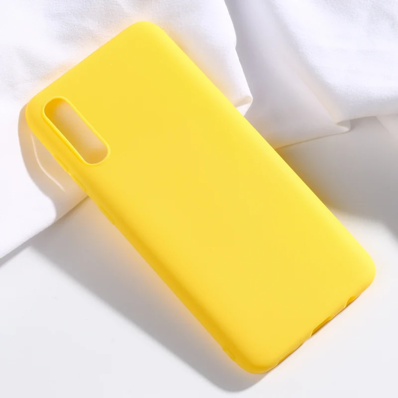 Мягкий ТПУ чехол накладка карамельных цветов для Samsung A70 A 70 A705F A705 силиконовый Galaxy