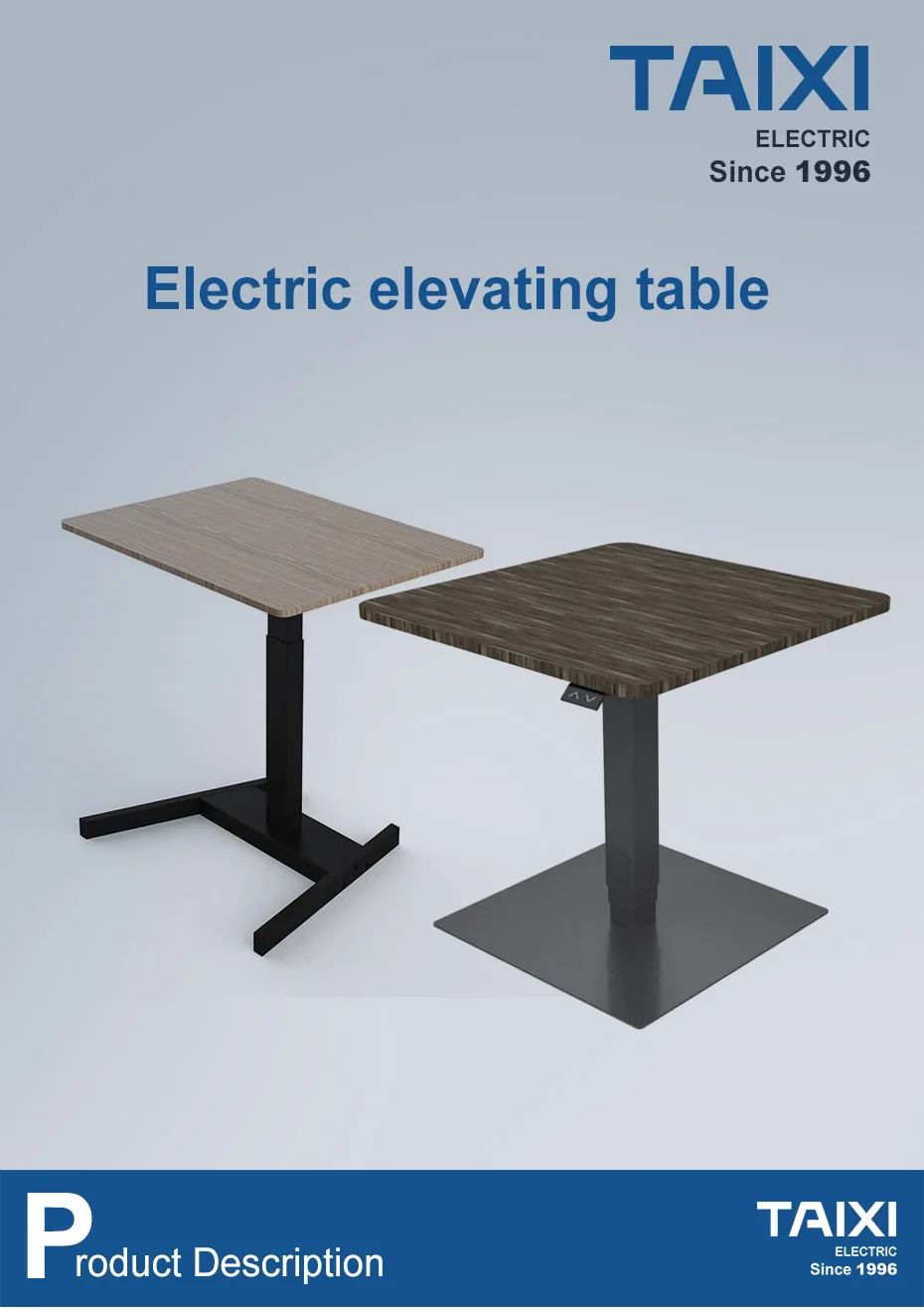 Electric lifting column, single leg intelligent lifting table, electric lifting desk, single worktable, coffee table
