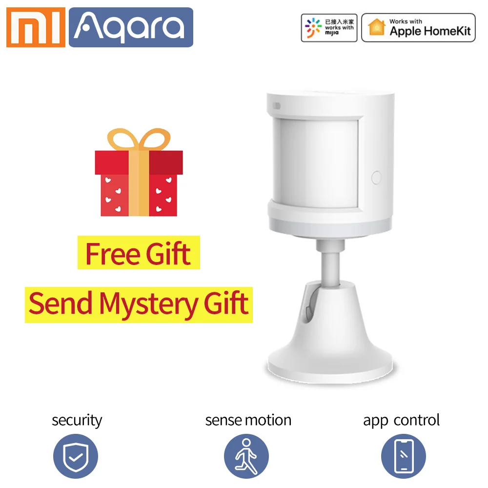 Aqara датчик движения человеческого тела PIR Zigbee wifi приложение Smart life для Xiaomi умный