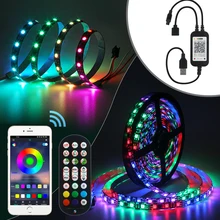 

24Key IR USB Remote Controller Bluetooth IR Remote Controller DC 5V-24V RGB LED Strip Lights APP Smart Lamps String Controller