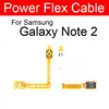On/Off Power Volume With Vibration For Samsung Galaxy Note 2 3 4 5 7 8 9 SM-N910S Power Volume Control Switch Flex Ribbon Cable ► Photo 2/6
