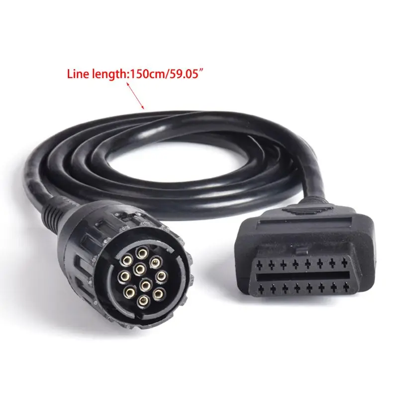 OHP 10 до 16 Pin OBD диагностический сканер адаптер для BMW Мотоциклы ICOM D Кабель |