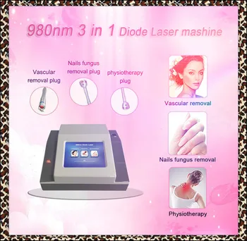

980nm Diode facial vein removal blood instrument beauty equipment fast shipping