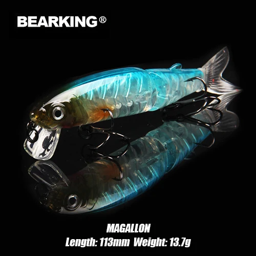 BEARKING 113 мм 16 г, 113 мм 13,7 г, 88 мм 7,2 г новые рыболовные приманки magallon family minnow crank горячая модель приманки - Цвет: Magallon-E