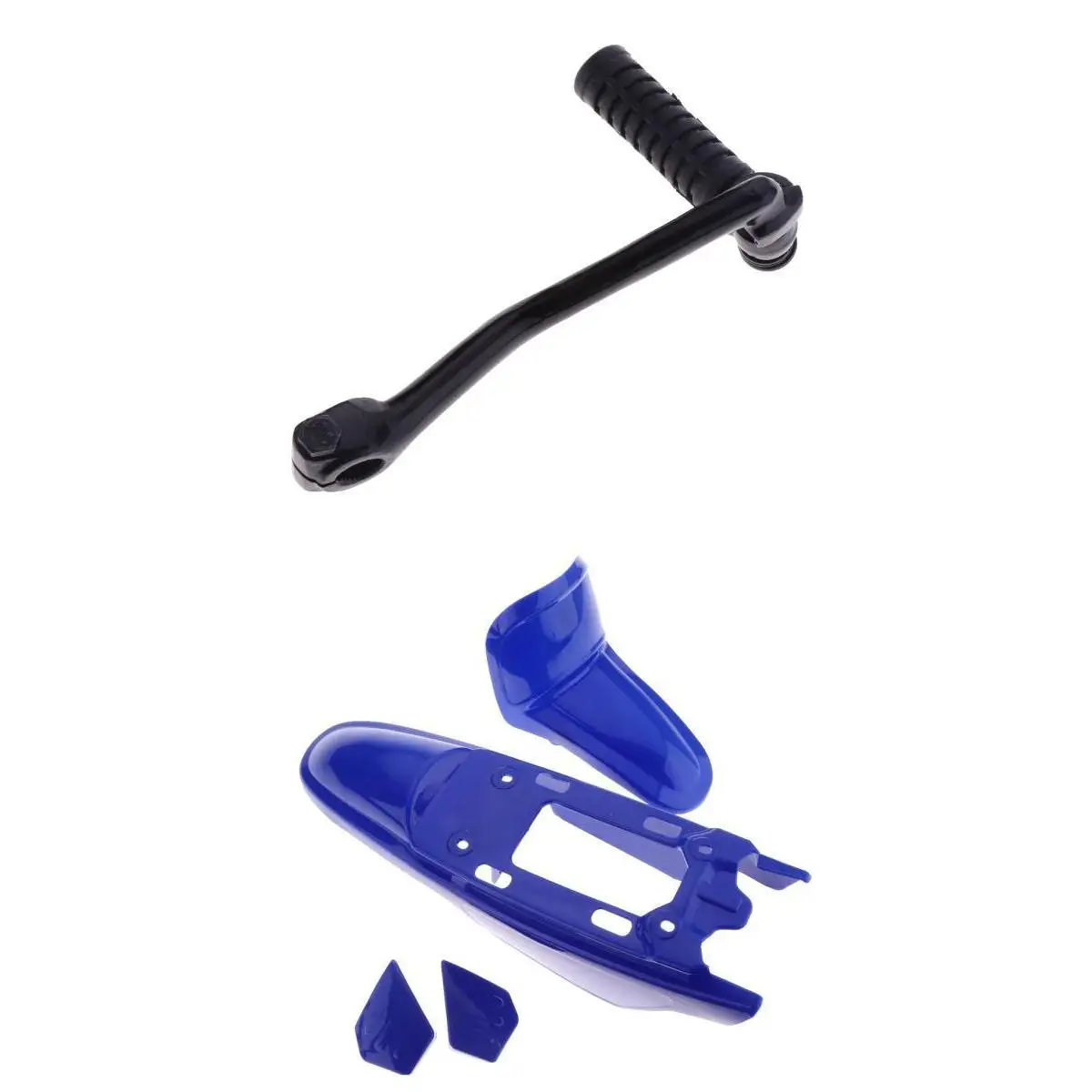 Kick Start Starter Lever Gear & Plastic Fender Fairing Kit for Yamaha PW 50