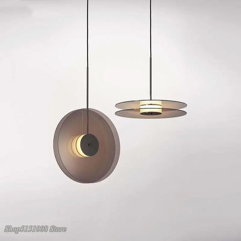 Современные стеклянные подвесные светильники с записью скандинавский