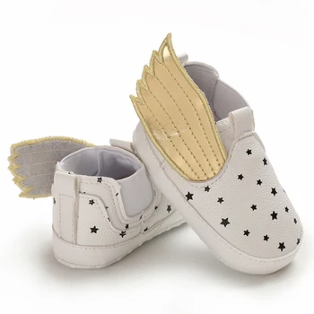 

Wings Design Sneakers Soft Soled First Walkers Baby Shoes Autumn Baby Boy Girl Anti-Slip Casual Walking Shoes