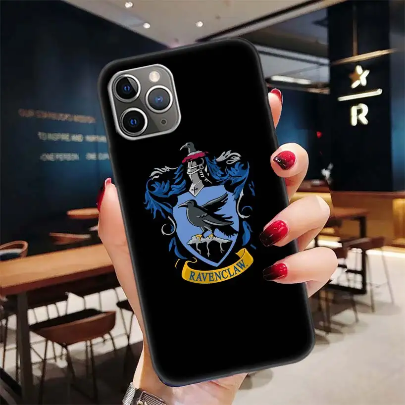 BD180-10 Черный чехол Potter Love для Apple iPhone 11 Pro XR 7 8 6 6S Plus X XS MAX 5 5S SE Мягкий силиконовый чехол из ТПУ для телефона - Цвет: BD180-10