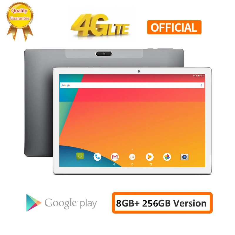 2020 10 1 дюймов 2560*1600 8 ГБ ОЗУ 256 Гб ПЗУ Android 0 планшетный ПК MTK6797 X20 Deca Core Dual 4G LTE телефон