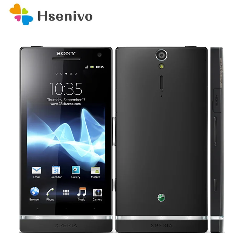 Оригинальный разблокированный сотовый телефон Sony Xperia S LT26i LT26 Nozomi