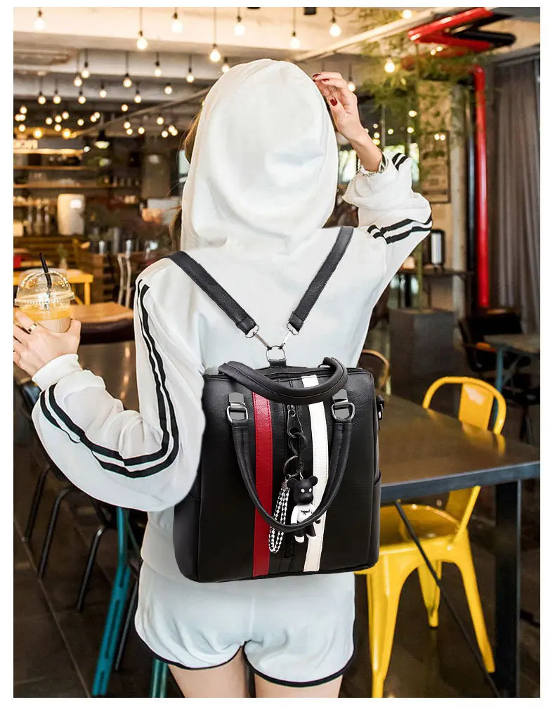 Bolsa Feminina Preta Couro leimito поперечные модные Rugzak Dames Plecak Damski Miejski Skora Bia Y Antirrobo непроницаемые