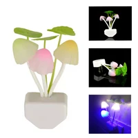 Light Control Energy saving Lamp Mushroom Led Night Light Color Mushroom Lamp LED Night Light U