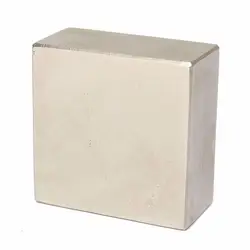 Aimant N50 polyvalent à base de terres rares, 50x50x25mm, forme cubique, Super puissant 