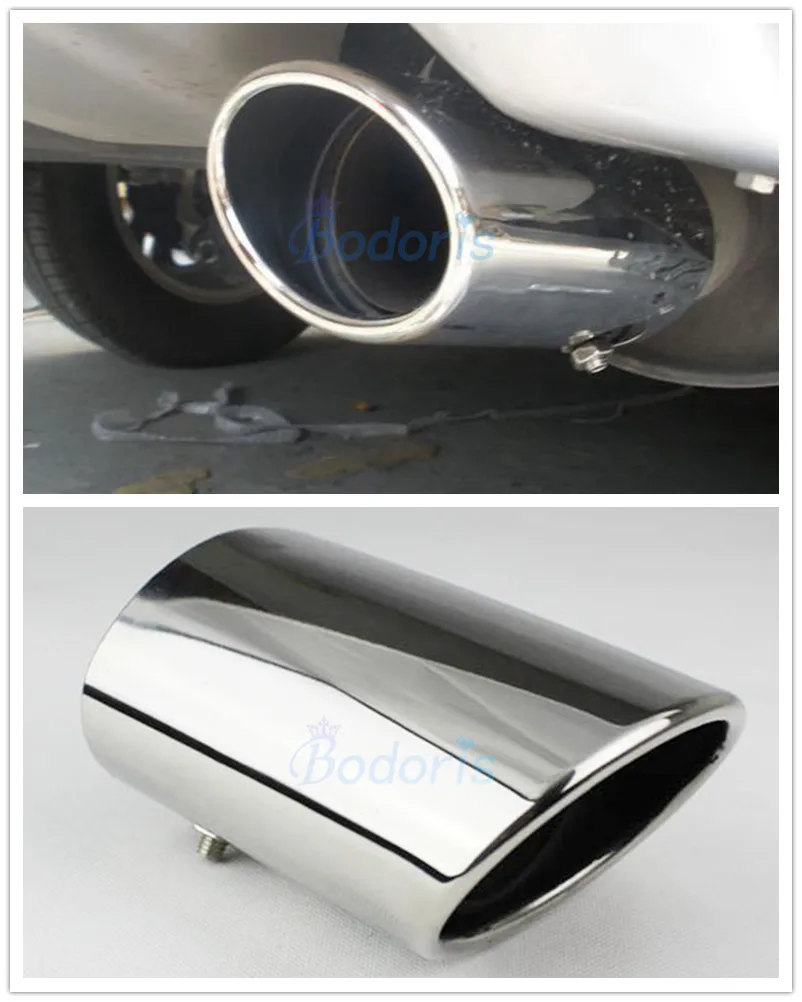 Для Honda CRV CR-V CR V 2007-2011 2012- Нержавеющая сталь глушитель наконечник трубы конец автомобиля Стайлинг Аксессуары