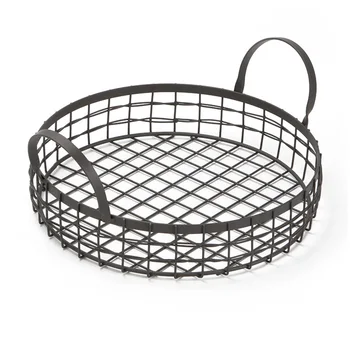 

Durable Multifunctional Bread Basket Kitchen Fruits Storage Draining Basket With Handle