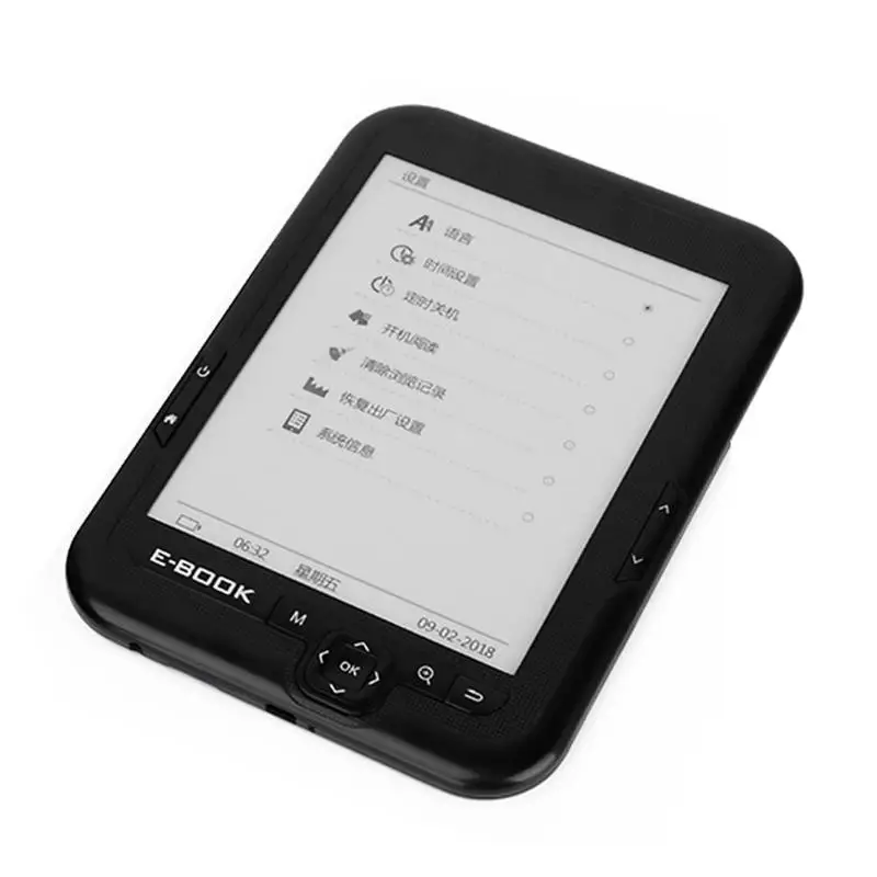 VODOOL Bk-6006 электронная книга ридер 6 дюймов Мини E-Ink дисплей электронная книга ридер 4 г/8 г/16 г многофункциональный электронная ридер лучший подарок для детей студентов
