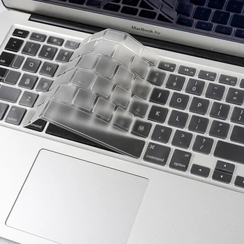 

Dustproof Waterproof Laptop Keyboard Protective Film for MacBook Pro Retina Air 13 15 12 11 Notebook Keyboard Cover Clear
