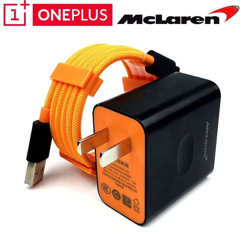 Оригинальное быстрое зарядное устройство Oneplus Mclaren 5 В/6A Usb 3 1 кабель для быстрой