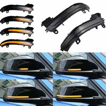 

LED Dynamic Turn Signal Blinker Side Mirror Sequential Light Lamp For BMW 1 2 3 4 Series X1 F20 F21 F22 F30 F31 F34 F32 E84 i3