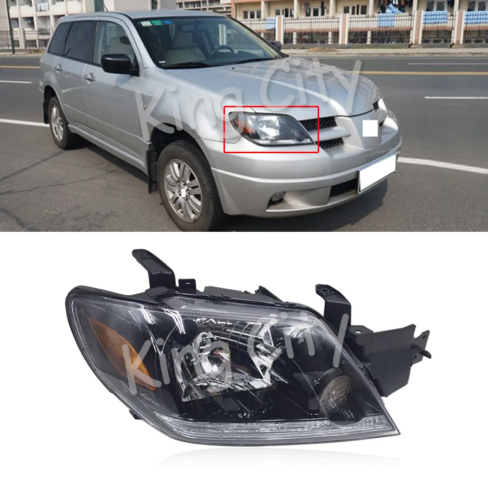CAPQX для Mitsubishi Outlander 2004-2006 передний головной светильник налобный светильник