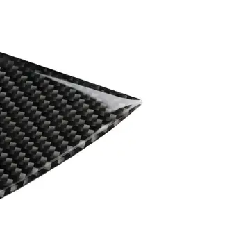

2pcs Grill Cover Trim Carbon Fiber Front Replacement Moulding Accessories Useful