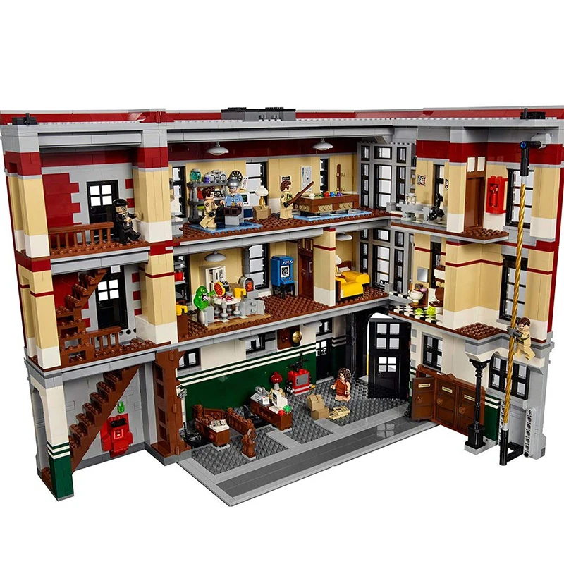Lepining DHL 16001 4705Pcs Ghostbusters Firehouse Headquarters brinquedos Model set Building Kits 75827 | Игрушки и хобби