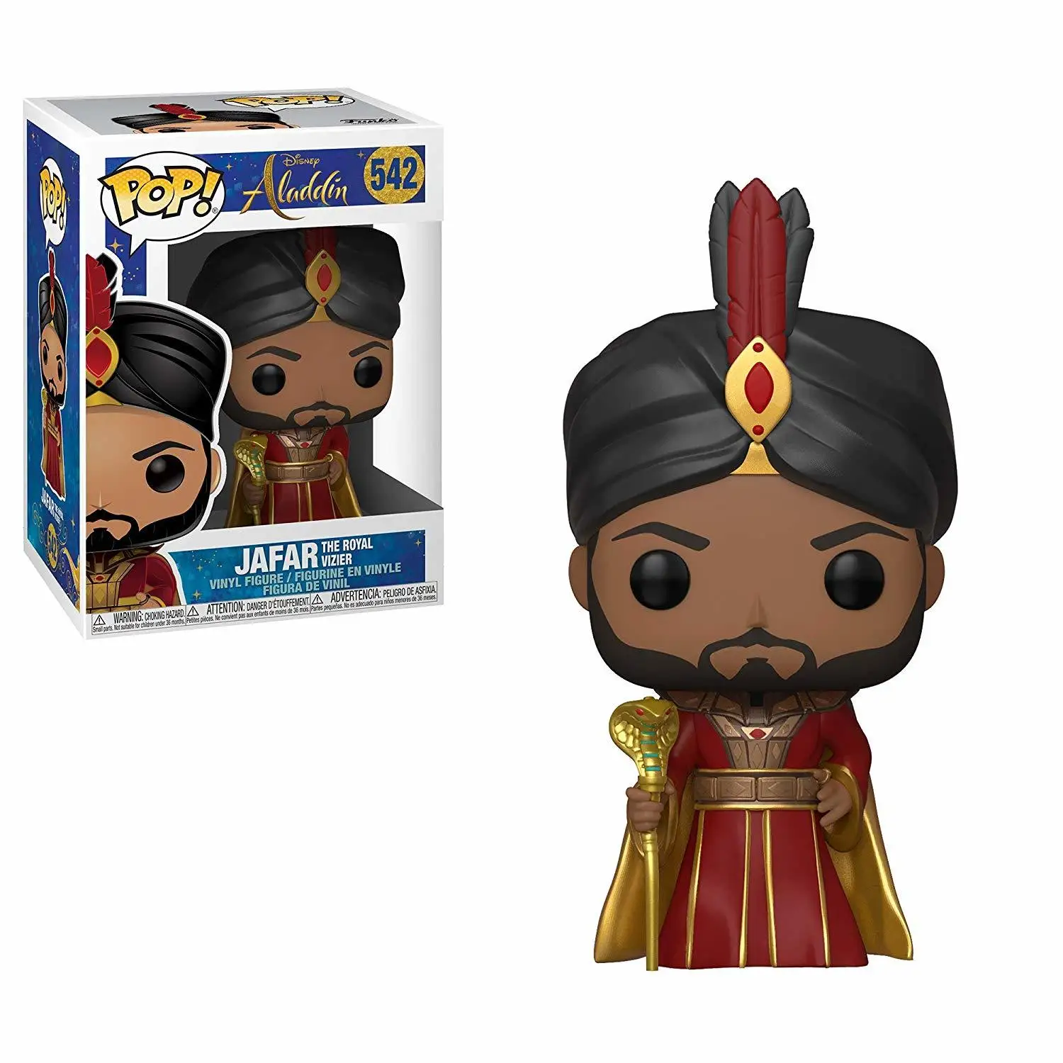 Фигурка Funko POP! Vinyl: Disney: Aladdin (Live): Jafar 37025 (Cyber) | Игрушки и хобби