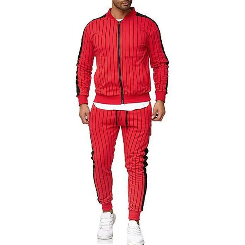 

2020 track and field men's new fitness sports plaid suit basketball running pants
