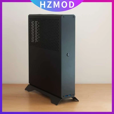 HZMOD Flat XQ69 V4.1 NON-A4 ITX Mini Case Chassis Htpc Independent Display / SFX-L Supply Sentry2.0
