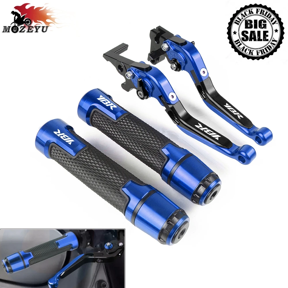 

For YAMAHA YBR YBR 125 2005-2014 2013 2012 2011 2010 2006 2009 2010 2008 Motorcycle Brake Clutch Lever and Handle Grips Handbar