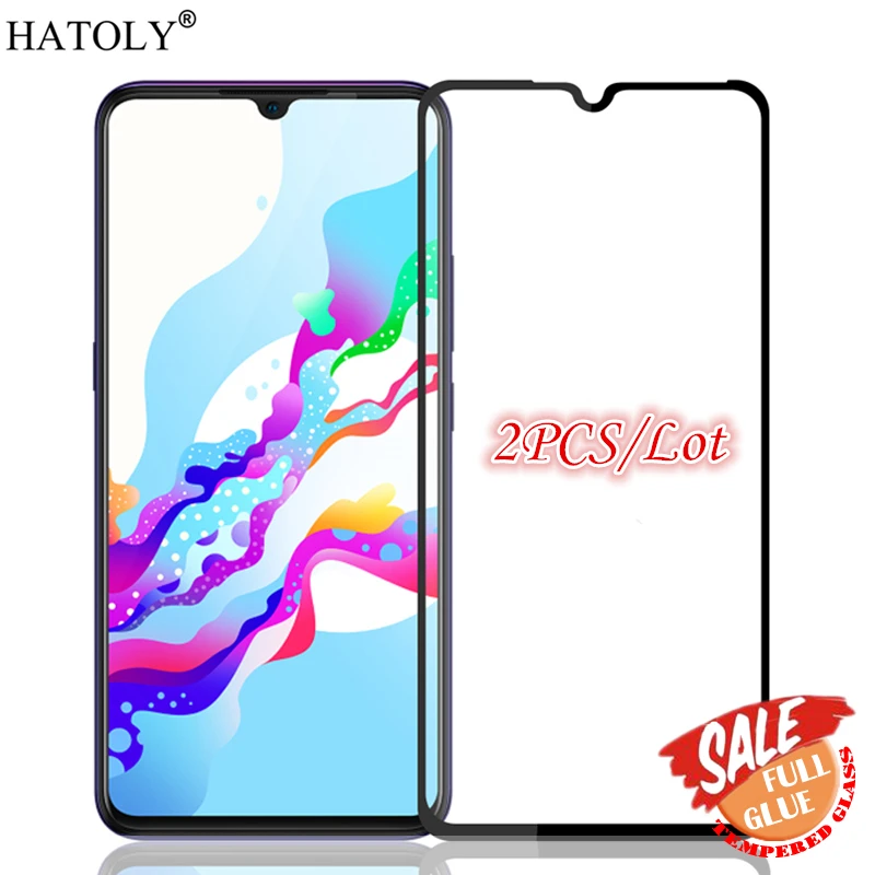 

2PCS Full Glue Coverage For Glass Vivo Z5 Screen Protector For BBK Vivo Z5 Tempered Glass Protective Phone Glass For Vivo Z5 <