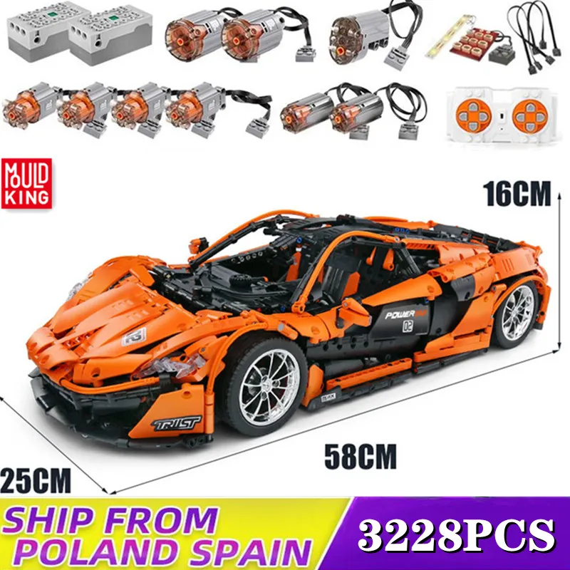 Высокотехнологичная радиоуправляемая игрушка Mould King 13090 для детей