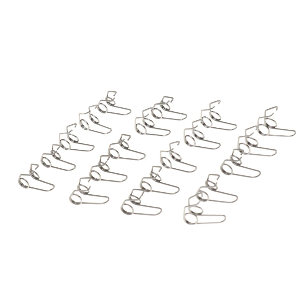 Set of 20 Trumpet Water Key Spit Value Springs Repair Parts