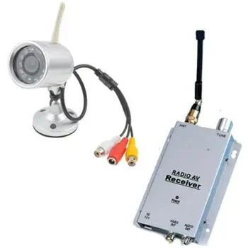

KIT VIDEOSORVEGLIANZA TELECAMERA WIRELESS INFRAROSSI 30 LED IR RIPRESE NOTTURNE