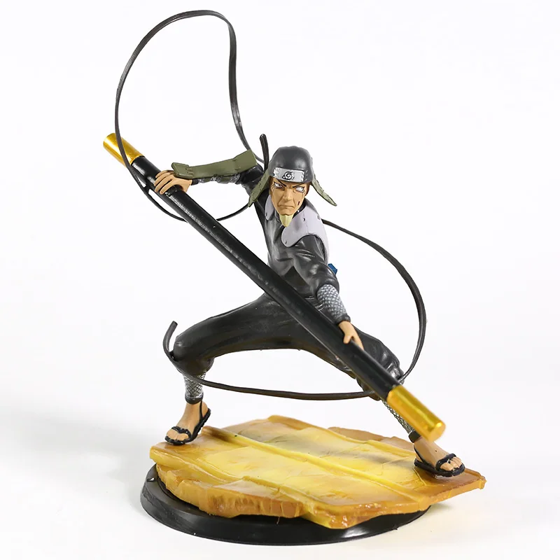 Naruto Shippuden Sarutobi Hiruzen ПВХ фигурка Коллекционная модель игрушки|Игровые фигурки и