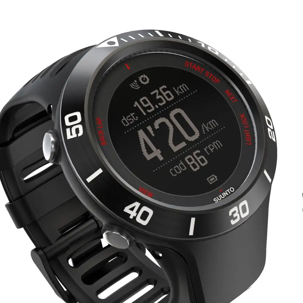 Ringke ободок кольцо Стайлинг рамка для Suunto AMBIT3 RUN черный HR чехол Защитное кольцо Защита от царапин в виде ракушки