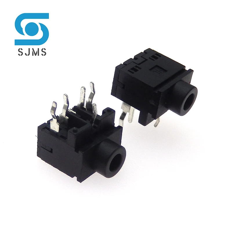 5/10Pcs Kopfhörer Jack Buchse PJ-317 5Pin DIP 3,5 MM Stereo Buchse 3,5 Audio Kopfhörer Stecker PJ317 audio Buchse – Detail 11