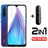 Protector de pantalla de cristal 2 en 1 para Xiaomi Redmi Note 8T note 7 8 pro, Redmi 8, 8A, 7A ► Foto 1/6