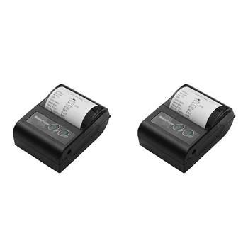 

Portable Wireless BT 58Mm Thermal Receipt Printer Mini Personal Bill Mobile Printer for IOS Android Windows