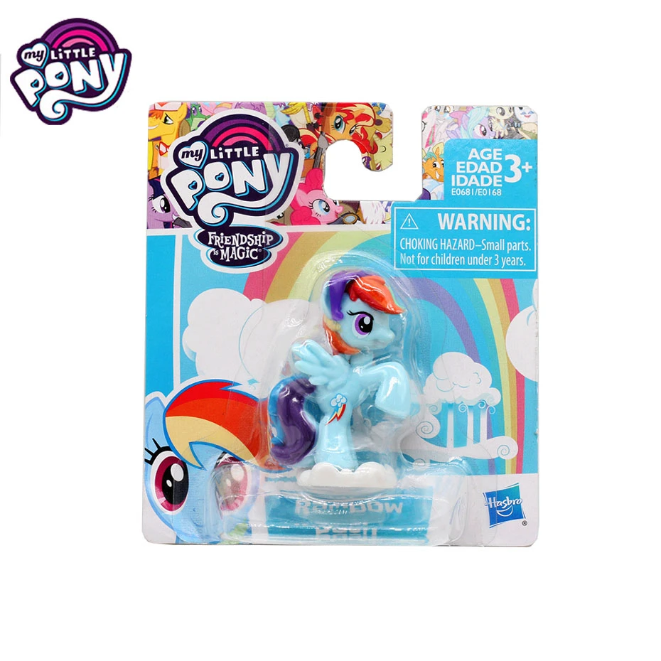 Hasbro игрушки мой маленький пони Баоли набор друзей радуга нежная девушка игра дом