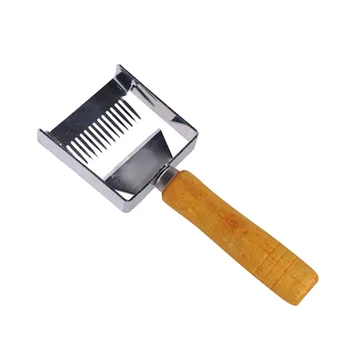 

Uncapping Fork Honey Fork Honeycomb Scraper Bee Shovel Comb Wooden Handle Beekeeping Tool Beekeeping Supplies