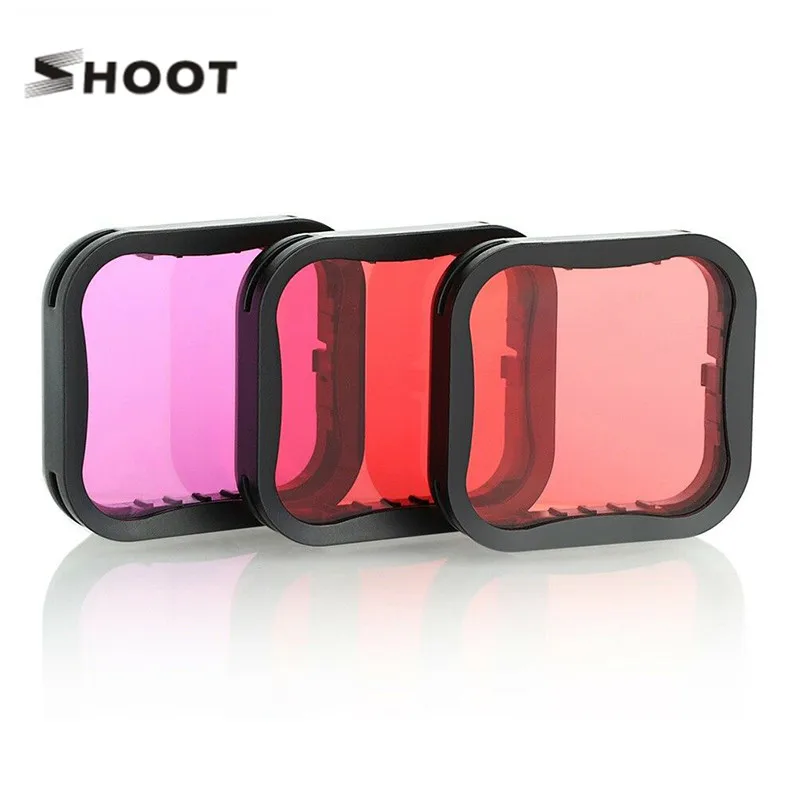 

4.3*3.9cm Lens Filter Optical Storage + Bag Accessories Housing Cover For GoPro Hero 7 6 5 Camera & Photo Accessories Part