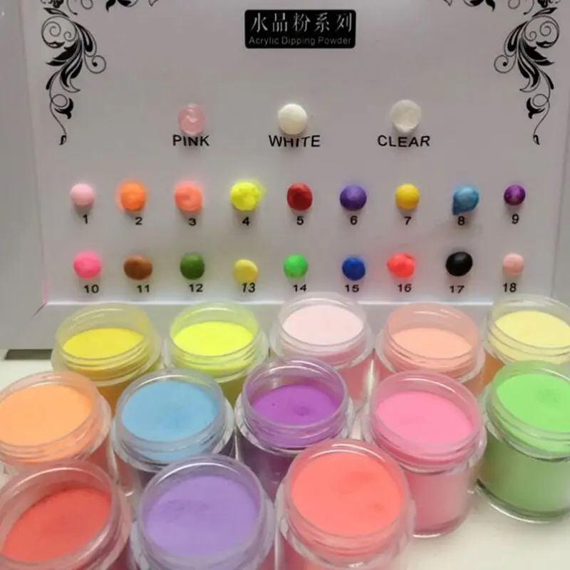 90Colors Fast Dry Nail Dipping Powder Acrylic Random Color 3 in 1 French Nails Match Color Gel Polish Nail Lacuqer Dip Powder nail powder acrylic nail powder